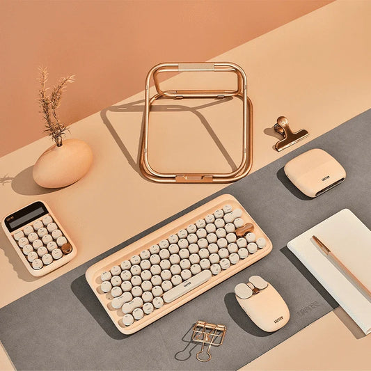 All About the Veona Milk Tea Mechanical Keyboard