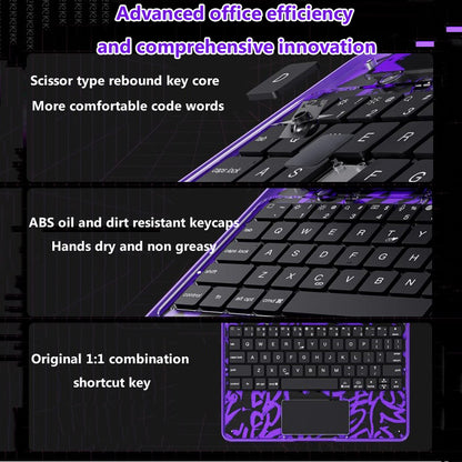 Magic Keyboard For Ipad 11th Gen A16 10th Gen 10.9 A2696 A2757 10.2 9th 8th 7th Air7 Air6 5 4 Transparent Crystal Keyboard Case
