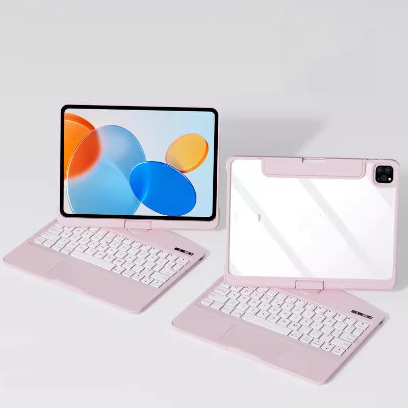 Magic Keyboard For Ipad 11th Gen A16 10th Gen 10.9 A2696 A2757 10.2 9th 8th 7th Air7 Air6 5 4 Transparent Crystal Keyboard Case