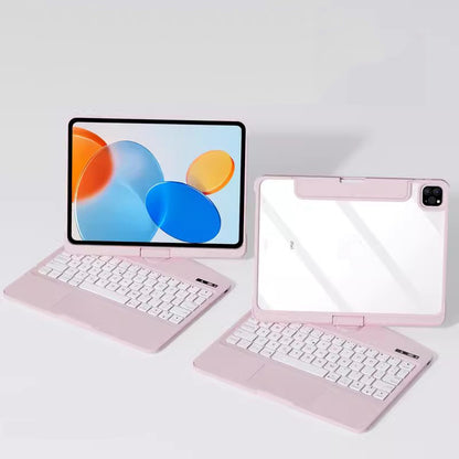 Magic Keyboard For Ipad 11th Gen A16 10th Gen 10.9 A2696 A2757 10.2 9th 8th 7th Air7 Air6 5 4 Transparent Crystal Keyboard Case