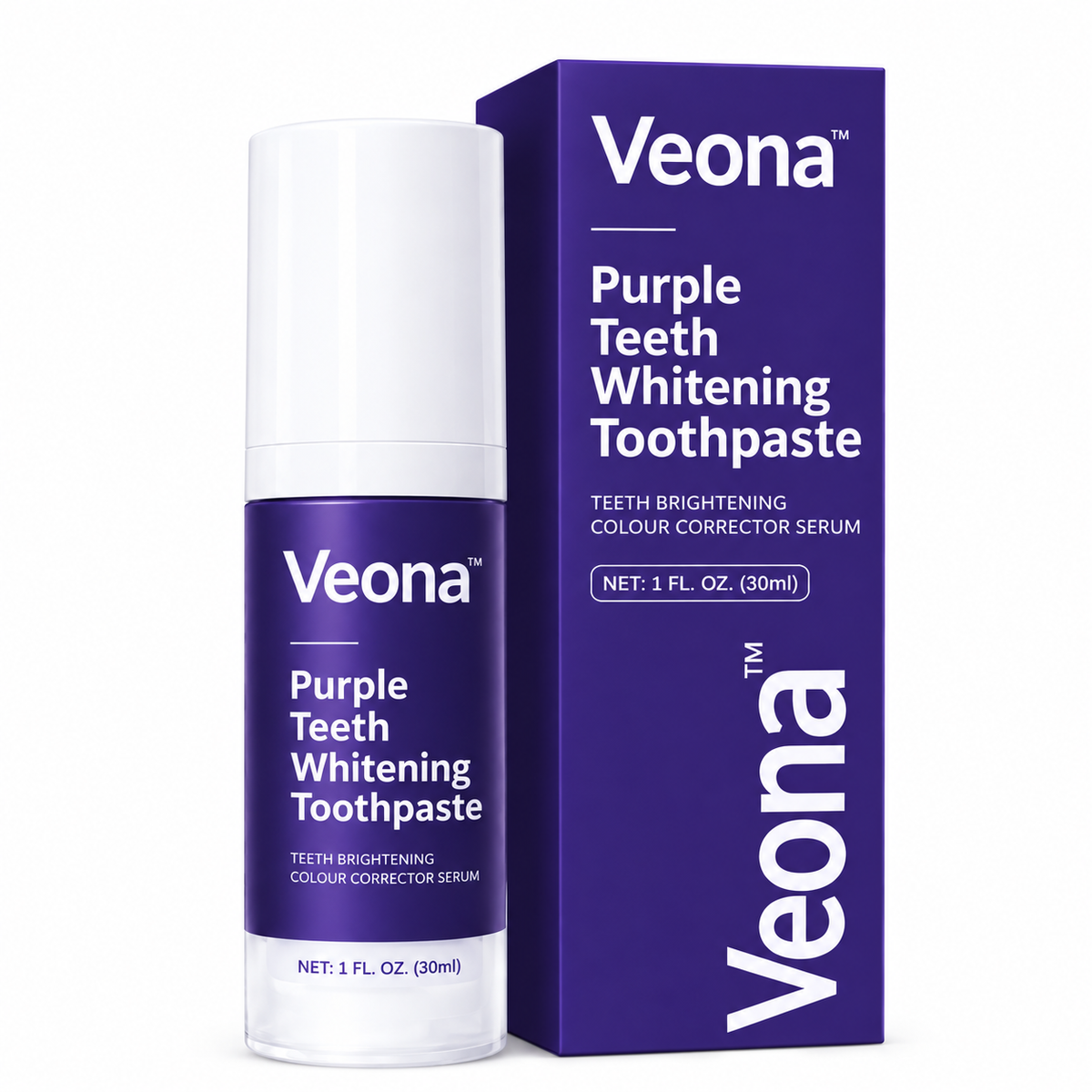 Veona™ Purple Teeth Whitening Toothpaste