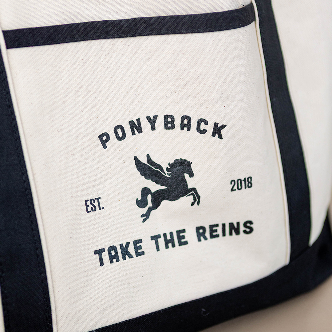 Ponyback Tote Bag