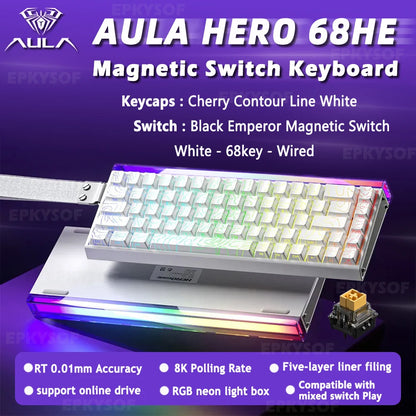 AULA HERO 68HE Magnetic Switch Keyboard