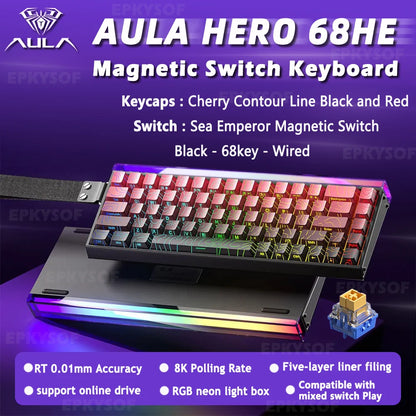 AULA HERO 68HE Magnetic Switch Keyboard