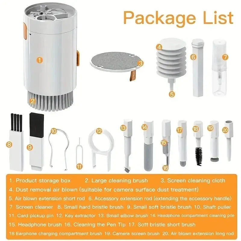 20 In 1 Multifunction Cleaning Tool Set