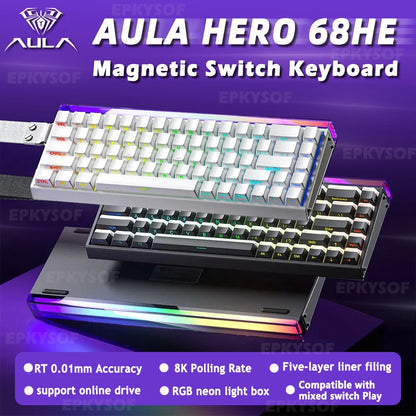AULA HERO 68HE Magnetic Switch Keyboard