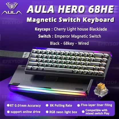 AULA HERO 68HE Magnetic Switch Keyboard