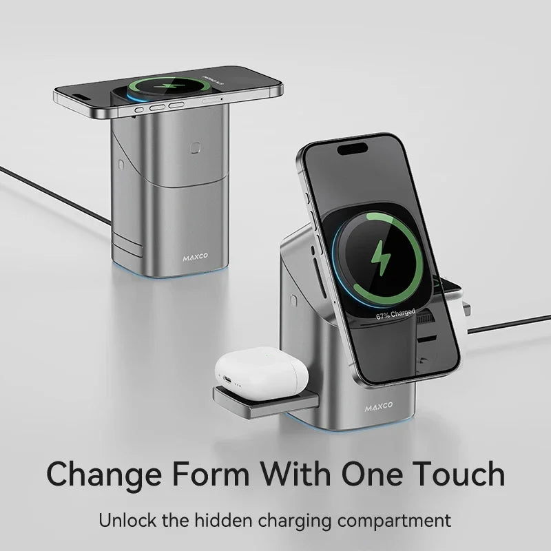 3 in 1 Wireless Charger Fast Charging