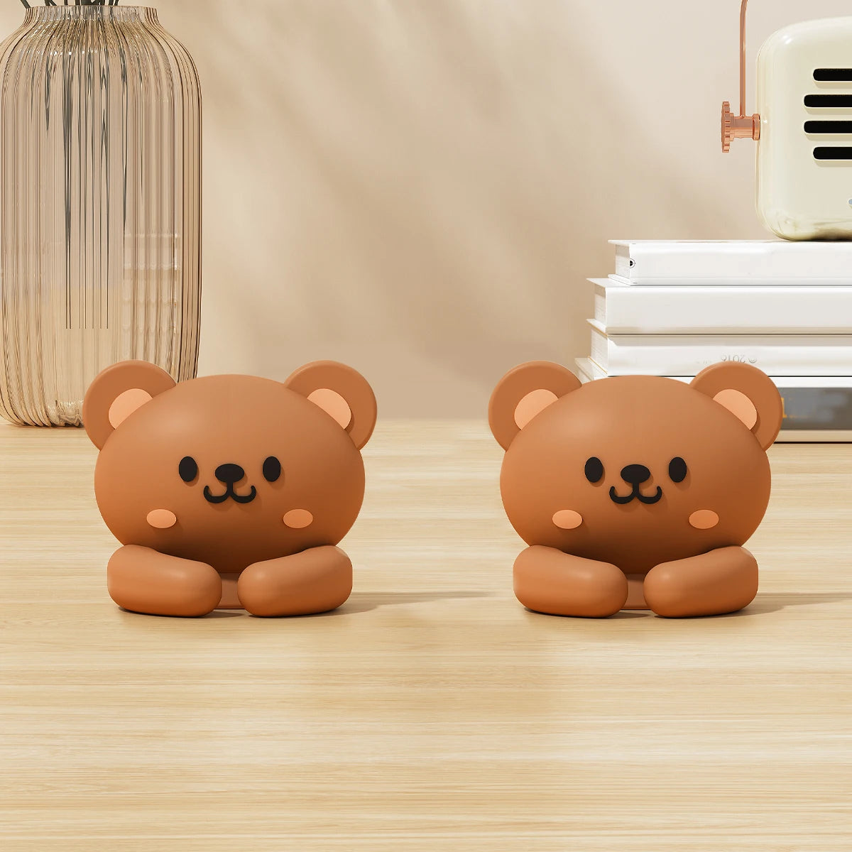 Cute Cartoon Desktop Cable Organizer Managers