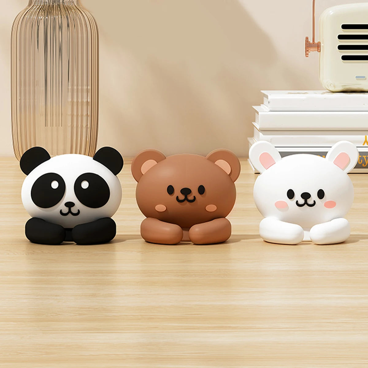 Cute Cartoon Desktop Cable Organizer Managers