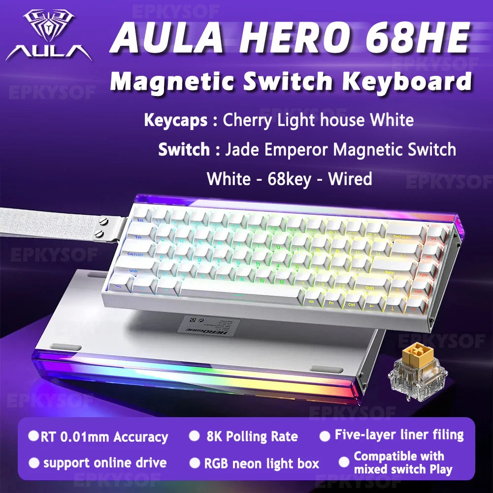 AULA HERO 68HE Magnetic Switch Keyboard