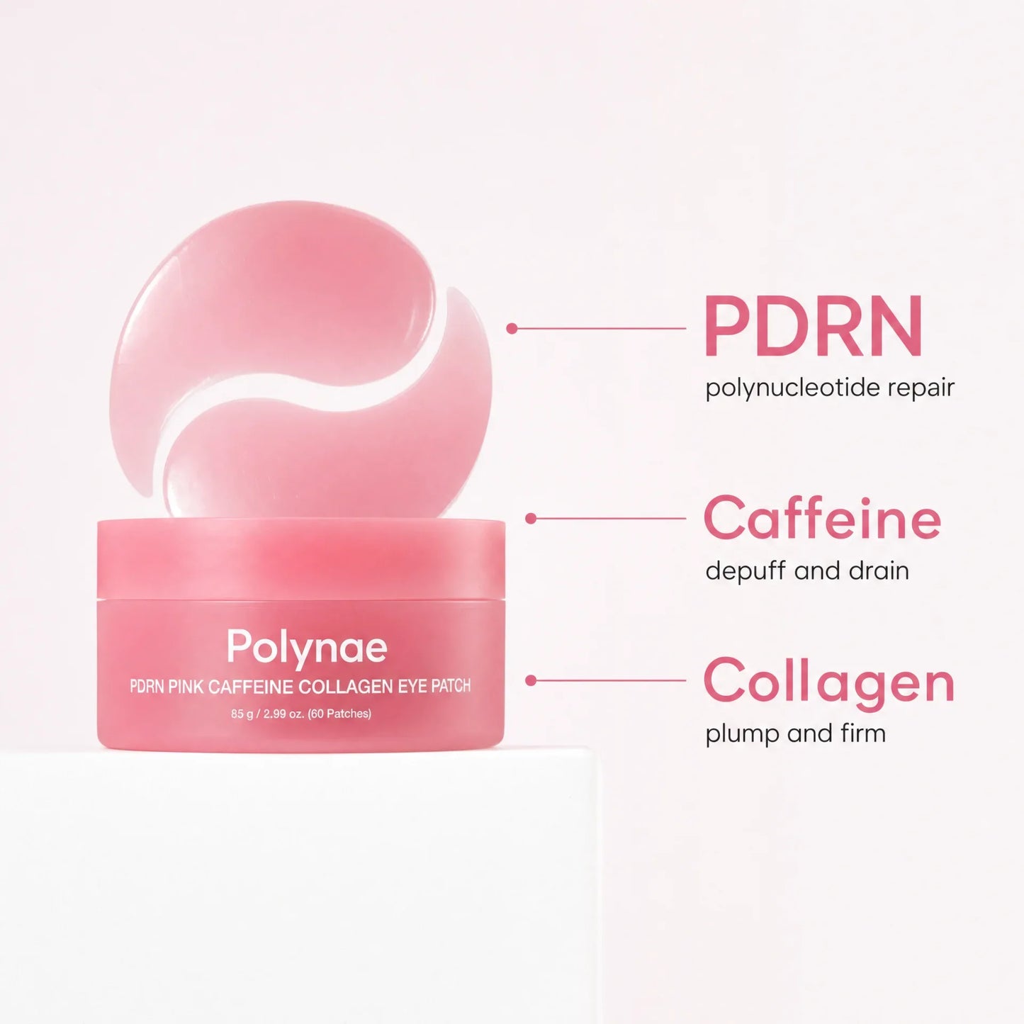 PDRN Collagen Caffeine Eye Patch